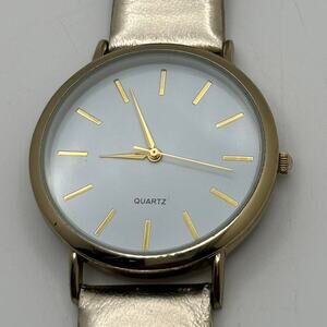 Gold mens watch